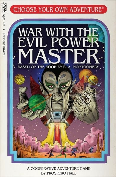 Choose Your Own Adventure War With The Evil Power Master