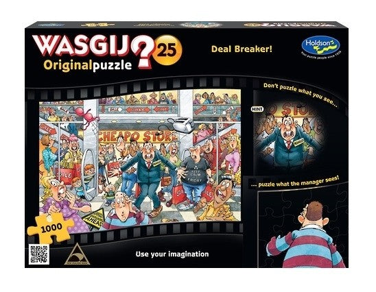 Wasgij? Original 25 - Dealbreaker 1000 Piece Jigsaw