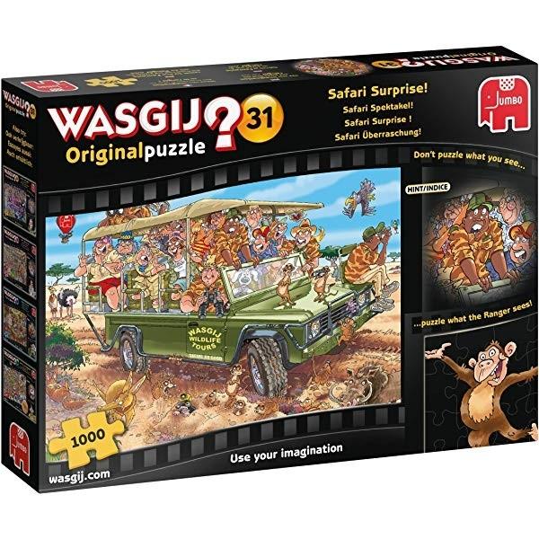 Wasgij? Original 31 - Safari Surprise - 1000 Piece Jigsaw - Good Games