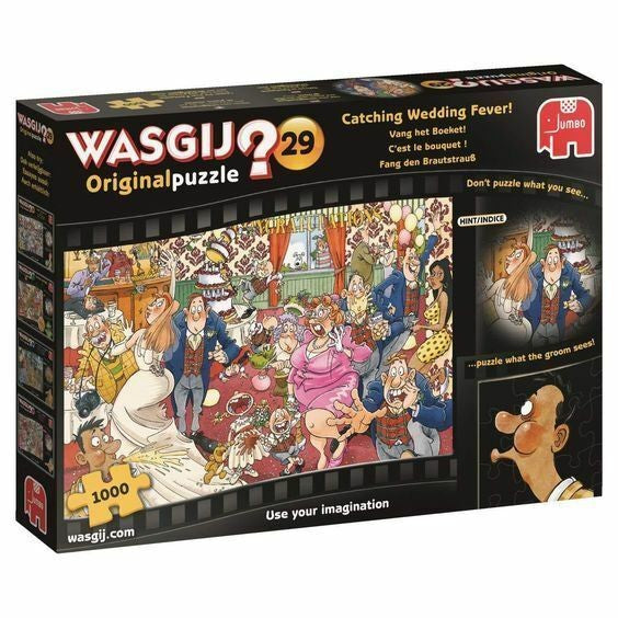 Wasgij? Original 29 - Catching Wedding Fever - 1000 Piece Jigsaw - Good Games
