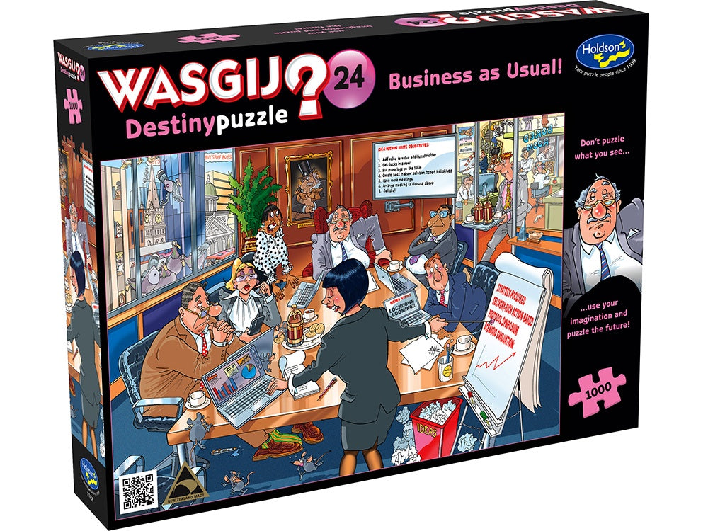 Wasgij? Destiny 24 - Business As Usual 1000 Piece Jigsaw - Good Games