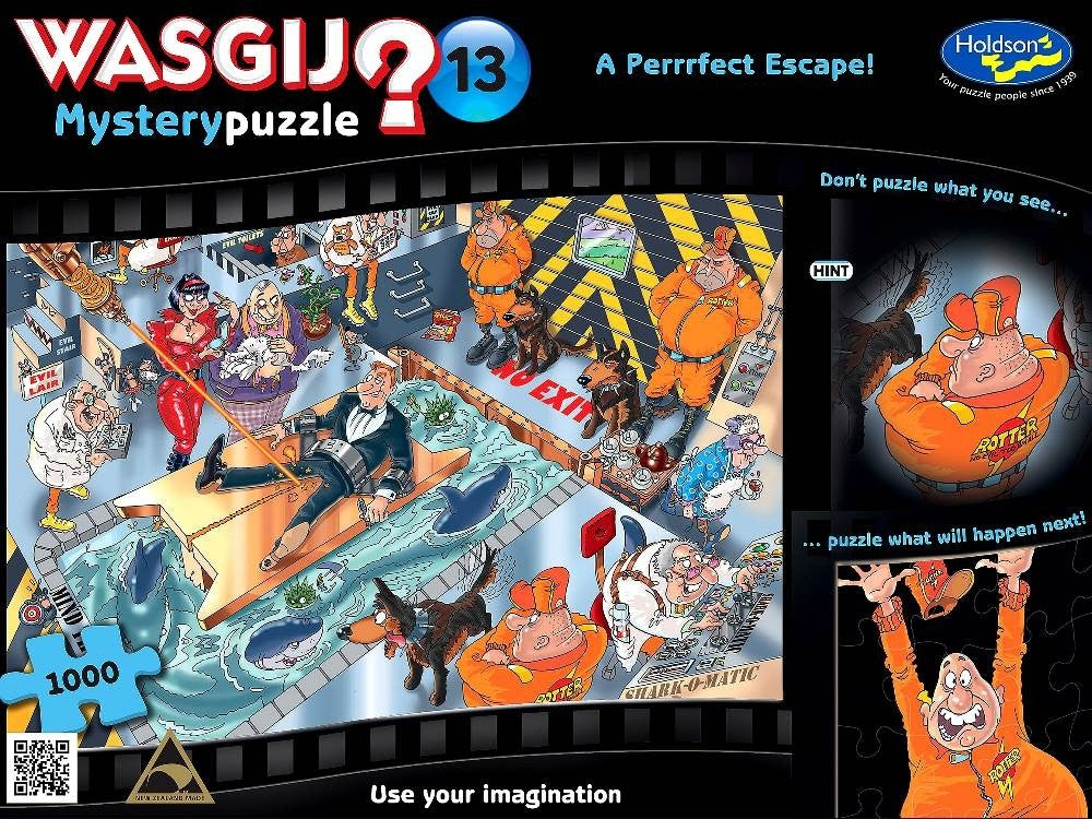 Wasgij? Mystery 13 - Escape 1000 Piece Jigsaw Holdson