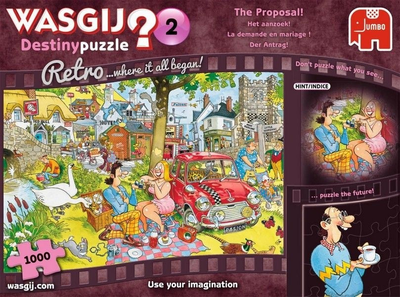 Wasgij? Retro Destiny 2 - The Proposal 1000 Piece Jigsaw - Good Games