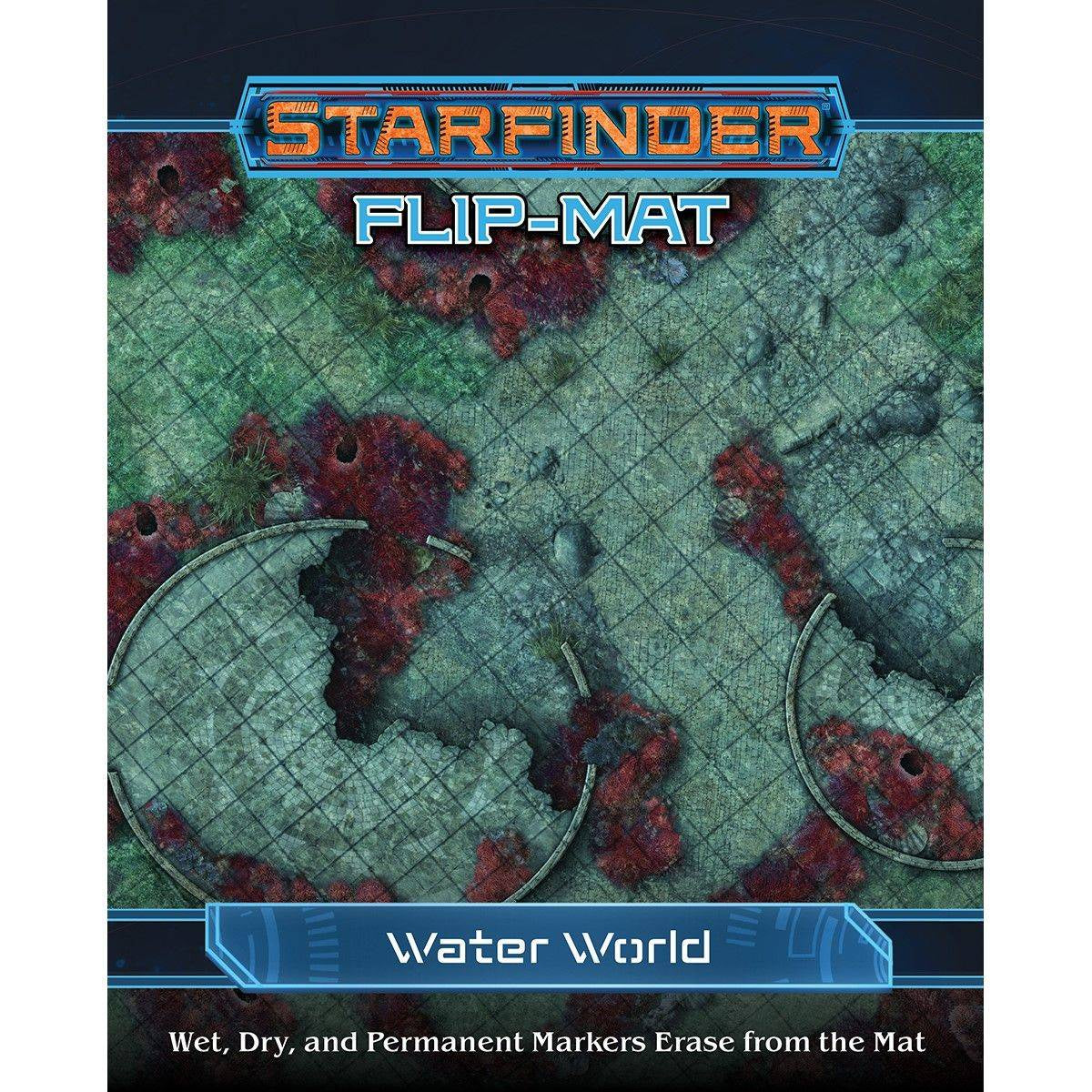 Starfinder RPG Flip Mat Water World - Good Games
