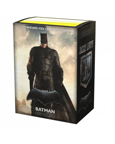 Dragon Shield - Sleeves - Box 100 - MATTE Art - Justice League Batman - Good Games