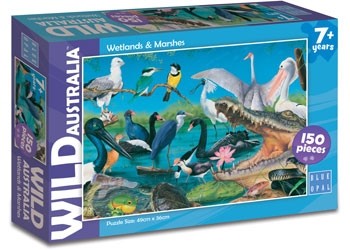 Blue Opal - Wild Aust Wetlands & Marshes 150pc - Good Games