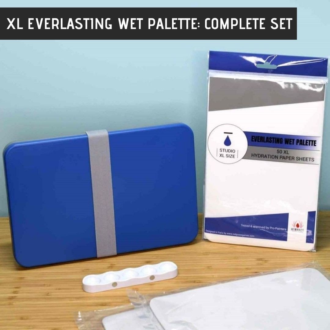 Redgrass Everlasting Wet Palette Studio Xl Complete Blue - Good Games