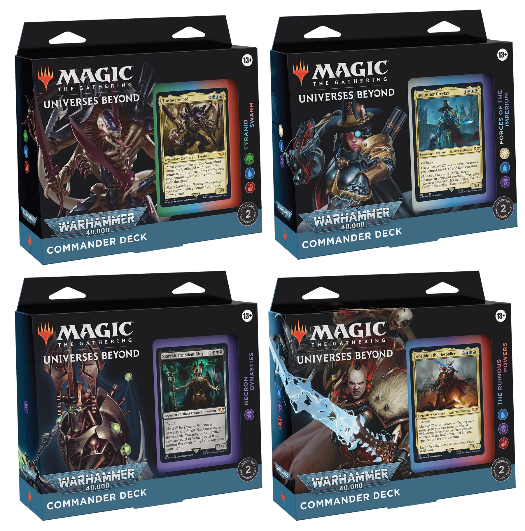 Magic: The Gathering - Warhammer 40,000 Commander Deck Display - Good Games