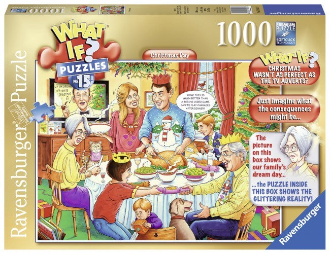 Ravensburger - Christmas Day What If 15 - 1000 Piece Jigsaw - Good Games