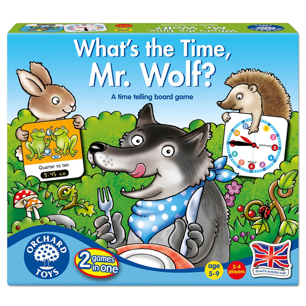 Orchard Toys - Whats The Time Mr Wolf? - Good Games