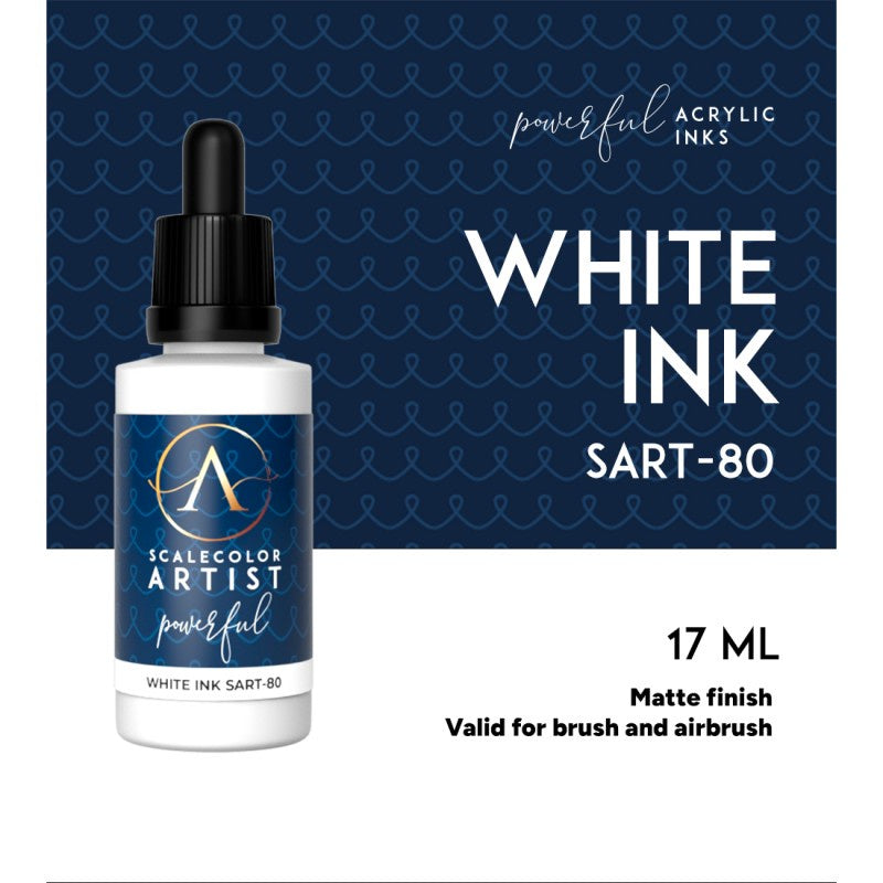 Scale 75 Scalecolor Artist White Ink 20ml - Good Games