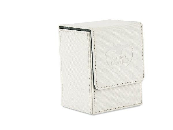 Ultimate Guard - Flip Deck Case 80+ Standard Size Xenoskin White - Good Games