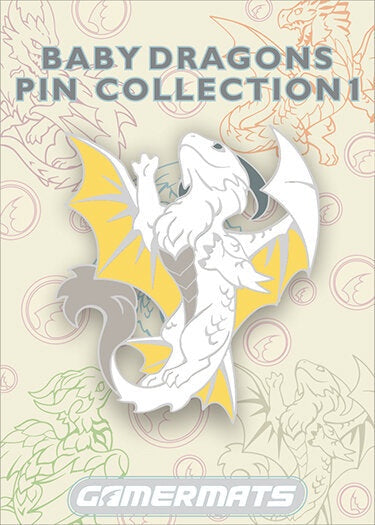 Baby White Dragon from Baby Dragons Pin Set 1 - 2 Pin - Good Games