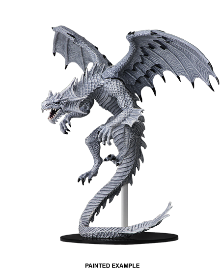 Pathfinder Battles Deep Cuts Gargantuan White Dragon - Good Games