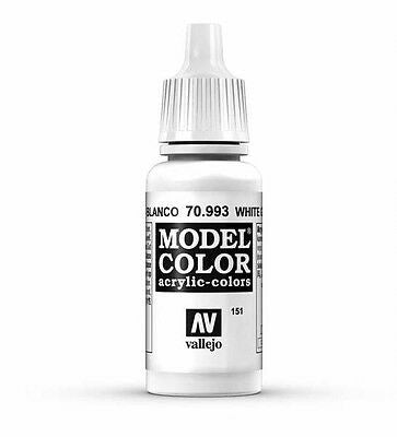 Vallejo Model Colour - White Grey 17ml Acrylic Paint (AV70993) - Good Games