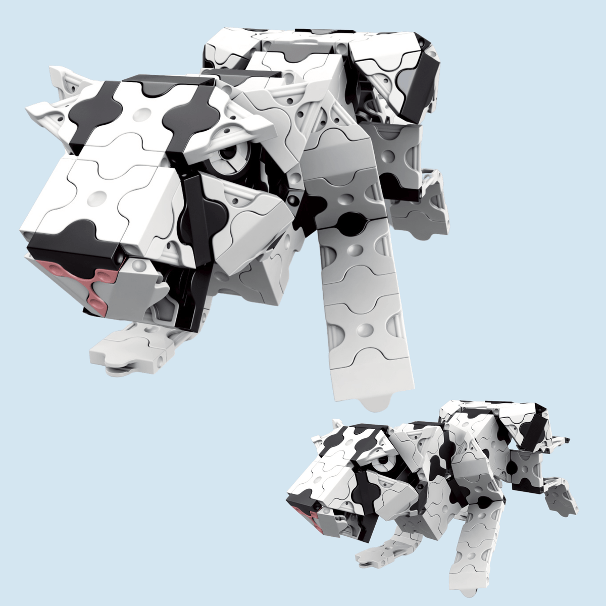 LaQ - Animal World White Tiger &amp; Polar Bear - Good Games