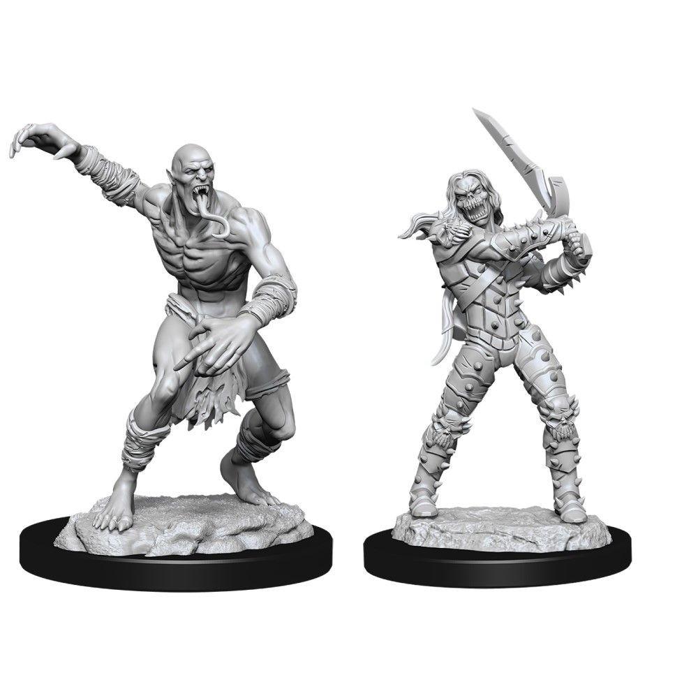 Dungeons & Dragons - Nolzurs Marvelous Unpainted Miniatures Wight And Ghast - Good Games