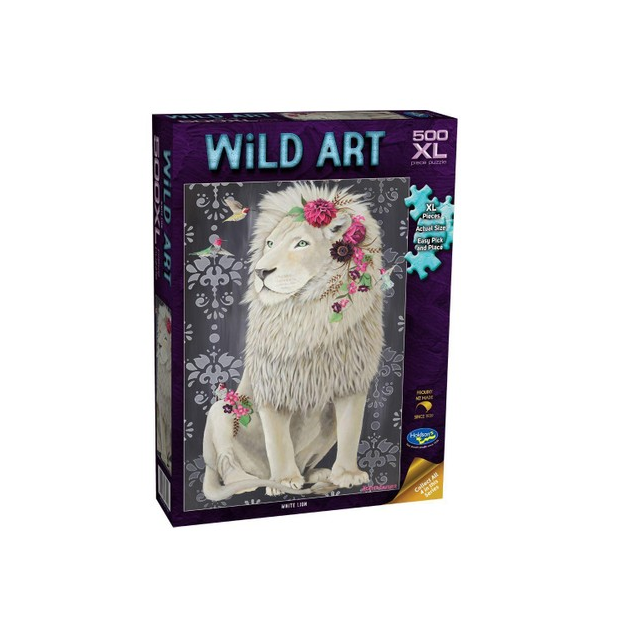 Holdson - Wild Art White Lion 500 Piece Xl Jigsaw