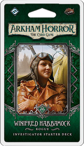 Arkham Horror LCG Winifred Habbamock Rogue Investigator Starter Deck - Good Games