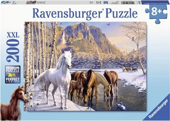 Ravensburger - Winter Horses Puzzle - 200 Piece Jigsaw - Good Games