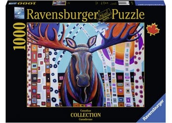 Ravensburger - Winter Moose Puzzle - 1000 Piece Jigsaw - Good Games