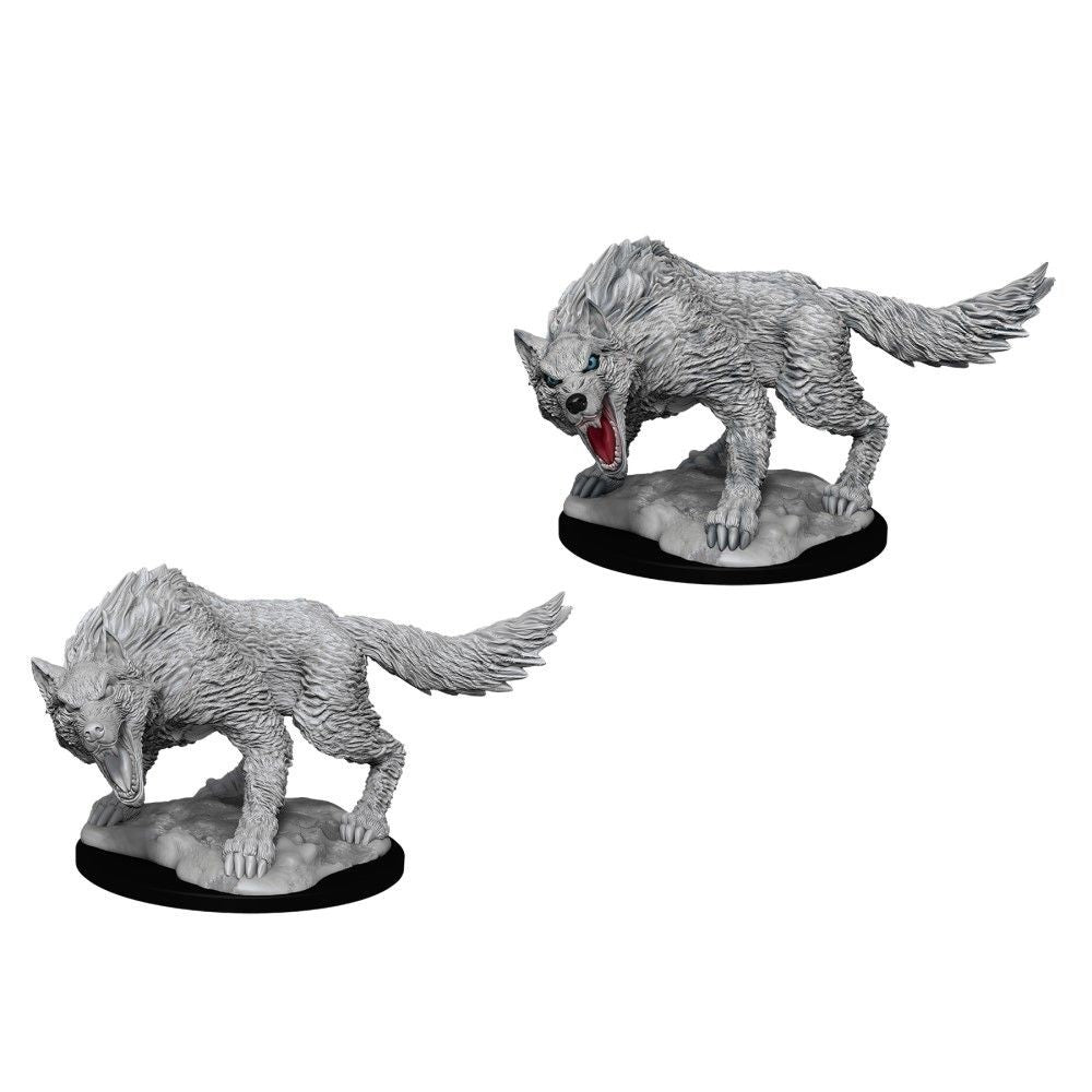 Dungeons & Dragons - Nolzurs Marvelous Unpainted Miniatures Winter Wolf - Good Games