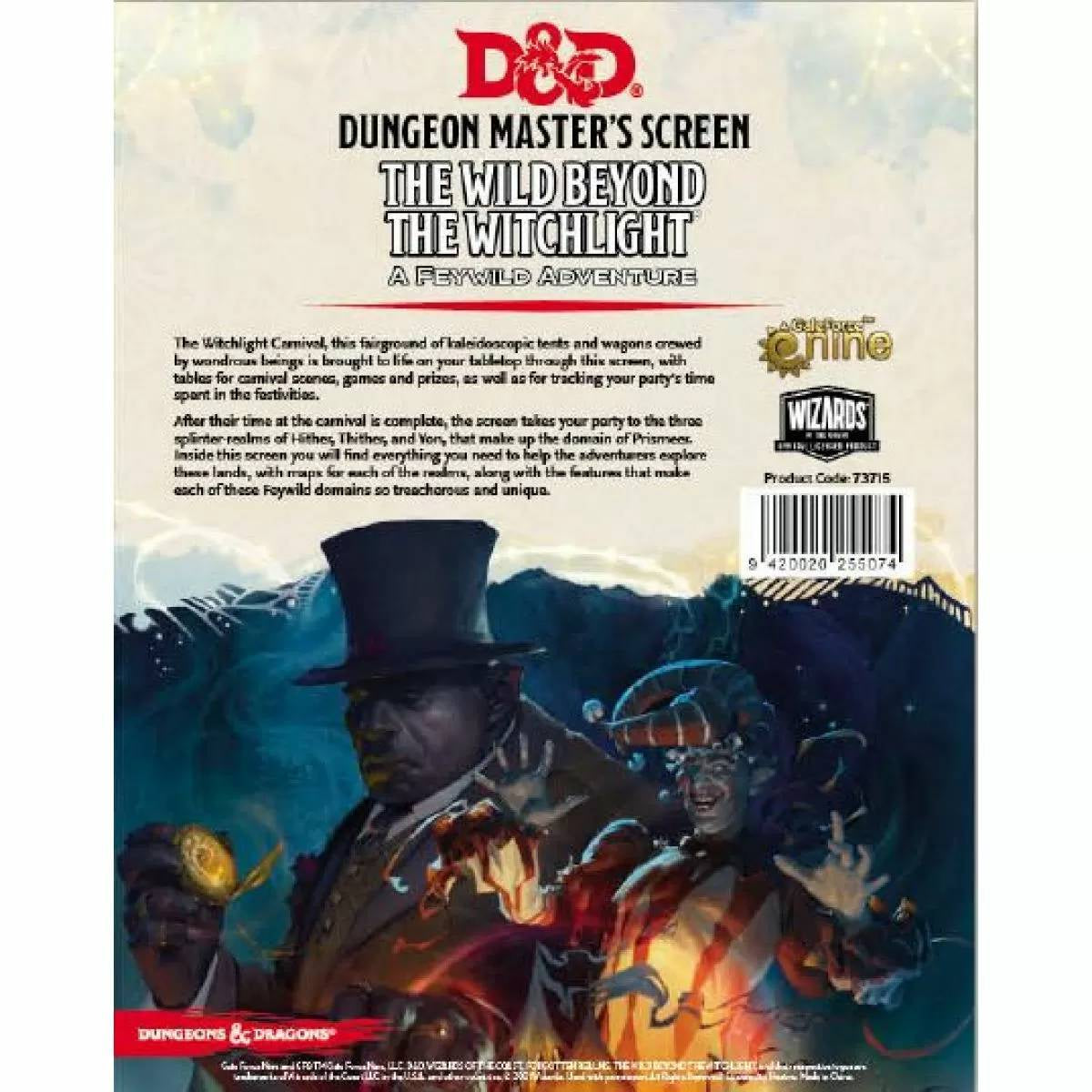 Dungeons & Dragons The Wild Beyond The Witchlight DM Screen - Good Games