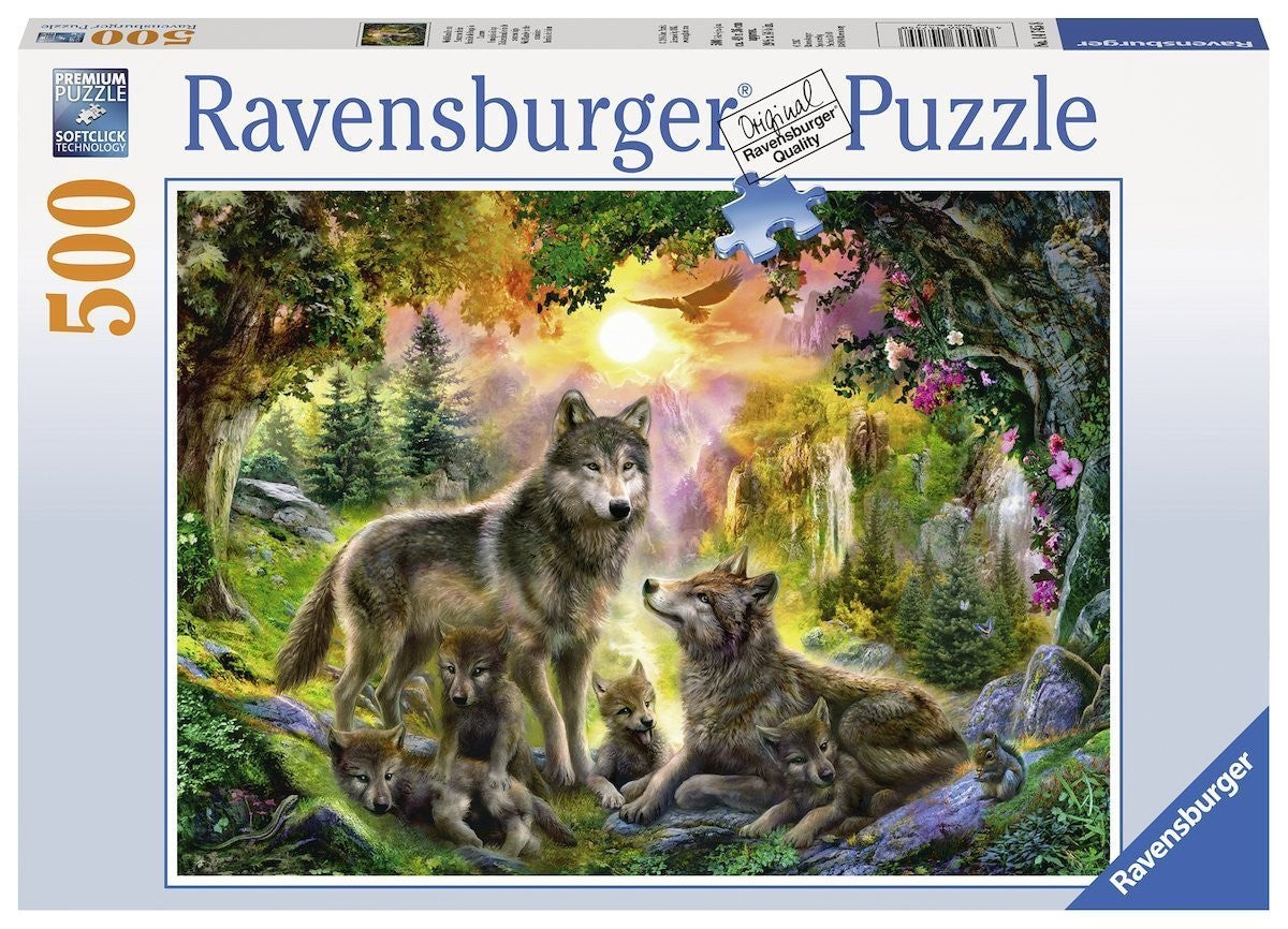 Ravensburger - WoLarge Format Family In Sunshine - 500 Piece Jigsaw