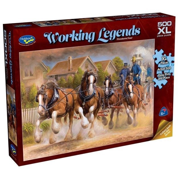 Holdson - Working Legends - Firestorm Four 500 Piece Jigsaw