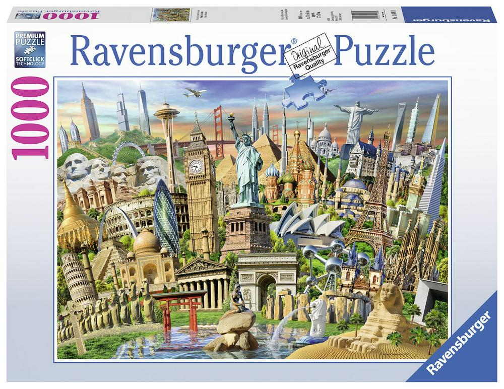 Ravensburger - World Landmarks - 1000 Piece Jigsaw - Good Games