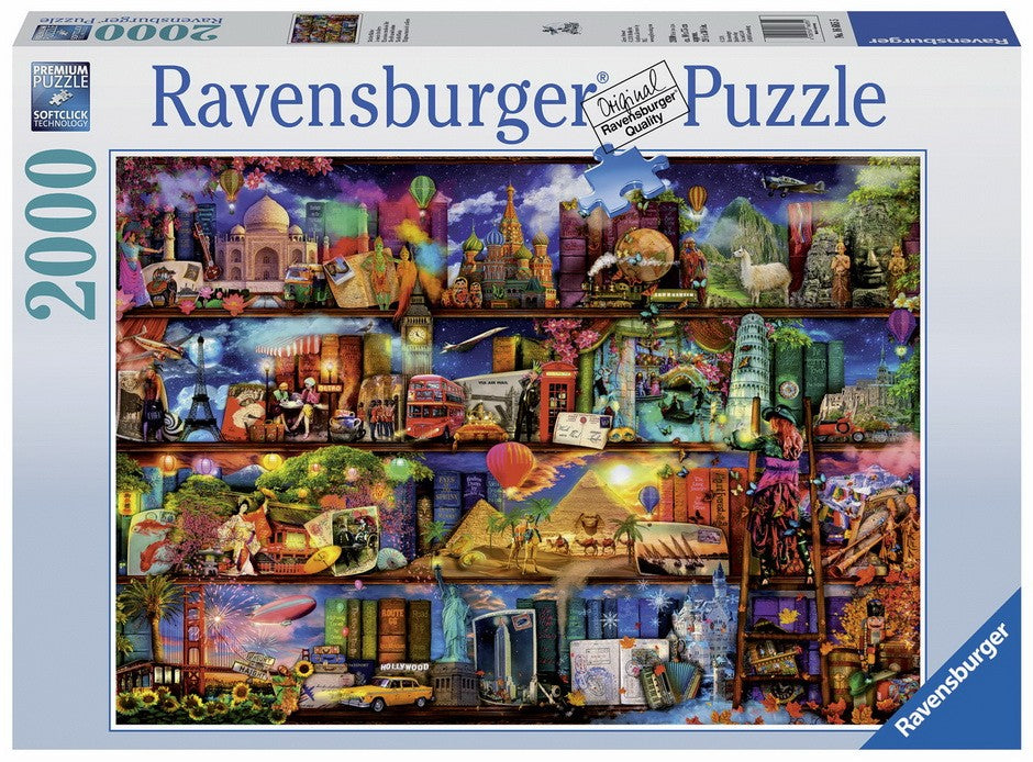 Ravensburger - World Of Books - 2000 Piece Jigsaw - Good Games