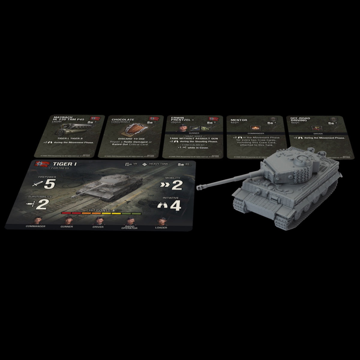 World of Tanks Miniatures Game Wave 4 German Tiger 1 - Good Games