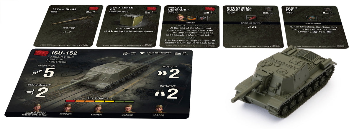 World of Tanks Miniatures Game Wave 5 Tank Soviet (ISU-152) - Good Games