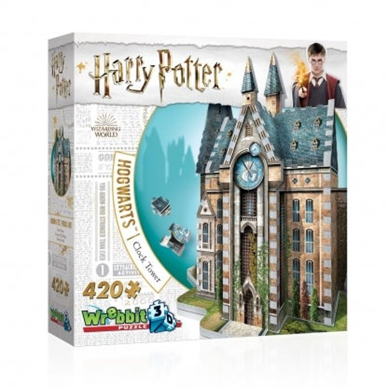 Wrebbit - Harry Potter Clocktower 425 Piece 3D Jigsaw