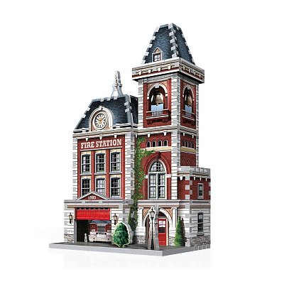Wrebbit - Urbania - Fire Station 285 Piece 3D Jigsaw - Good Games