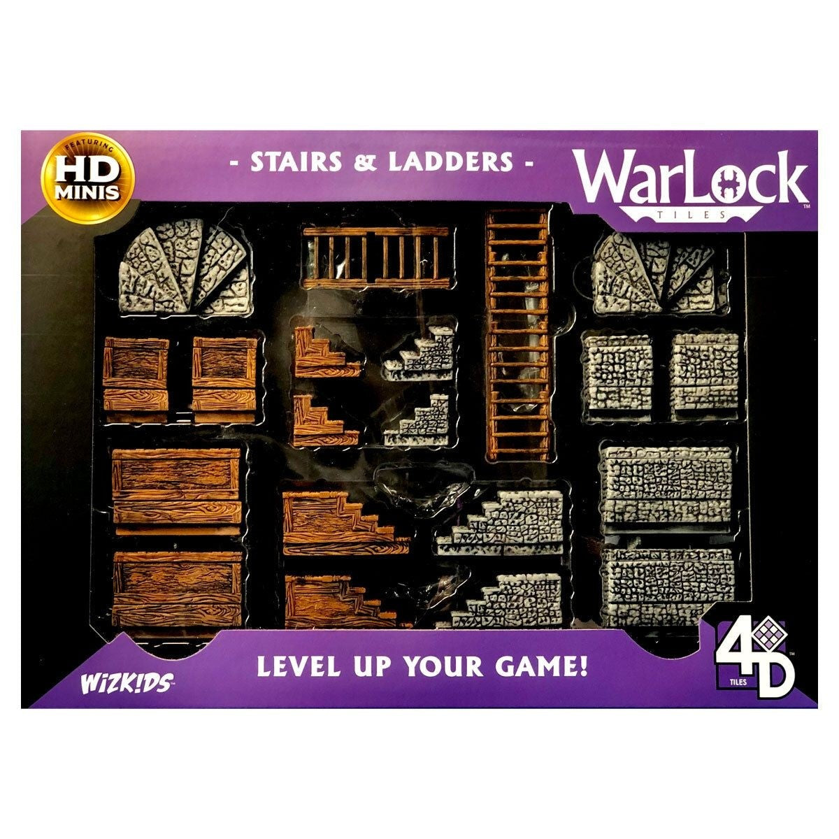 Warlock Tiles Stairs and Ladders