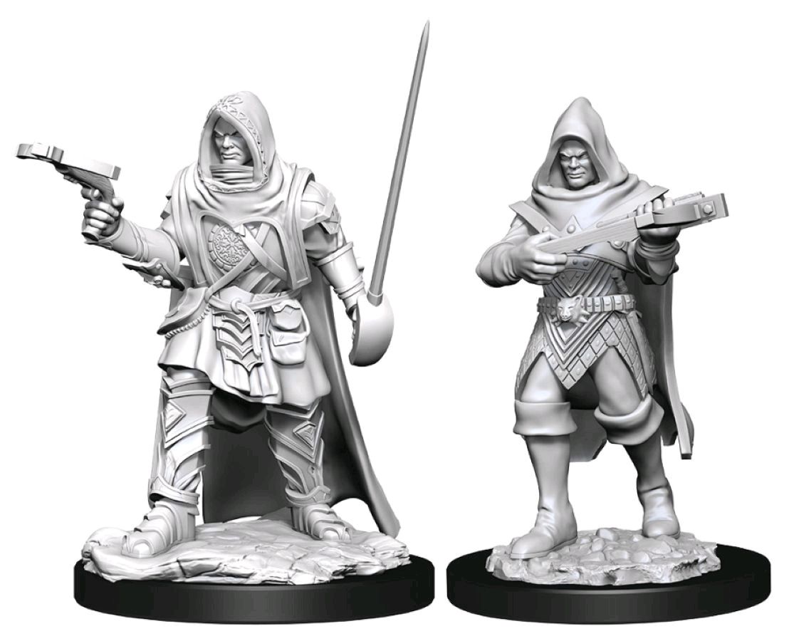 Pathfinder Deep Cuts Unpainted Miniatures Human Male Rogue - Good Games