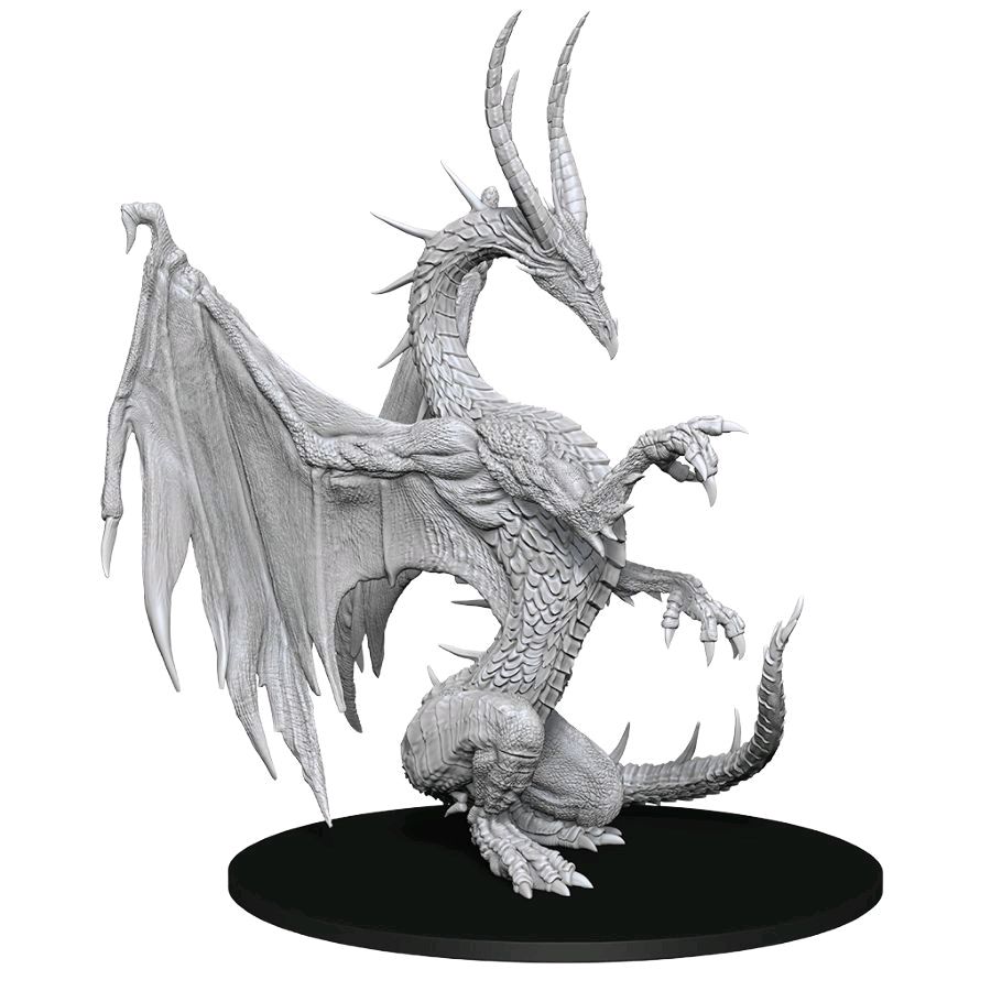 Pathfinder Deepcuts Unpainted Miniatures Blue Dragon - Good Games