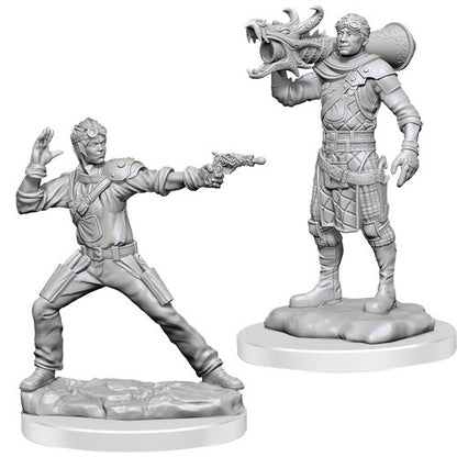 Dungeons & Dragons - Nolzurs Marvelous Miniatures Human Artificer & Human Apprentice - Good Games