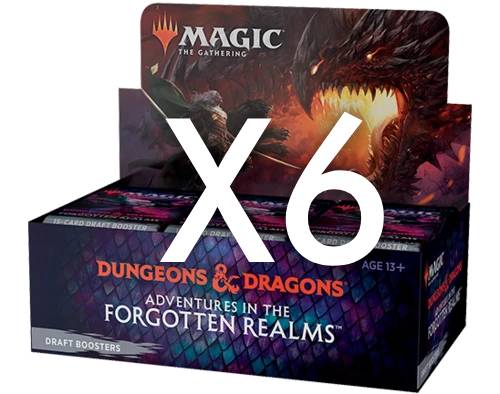 Magic: The Gathering - D&D: Adventures in the Forgotten Realms Draft Booster Case - Good Games