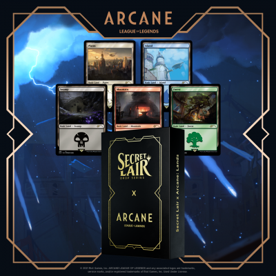 Magic: The Gathering - Secret Lair Drop - Secret Lair x Arcane: Lands - Good Games