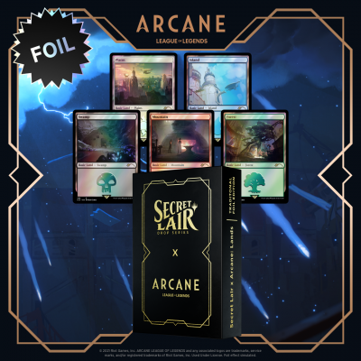 Magic: The Gathering - Secret Lair Drop - Secret Lair x Arcane: Lands - Foil
