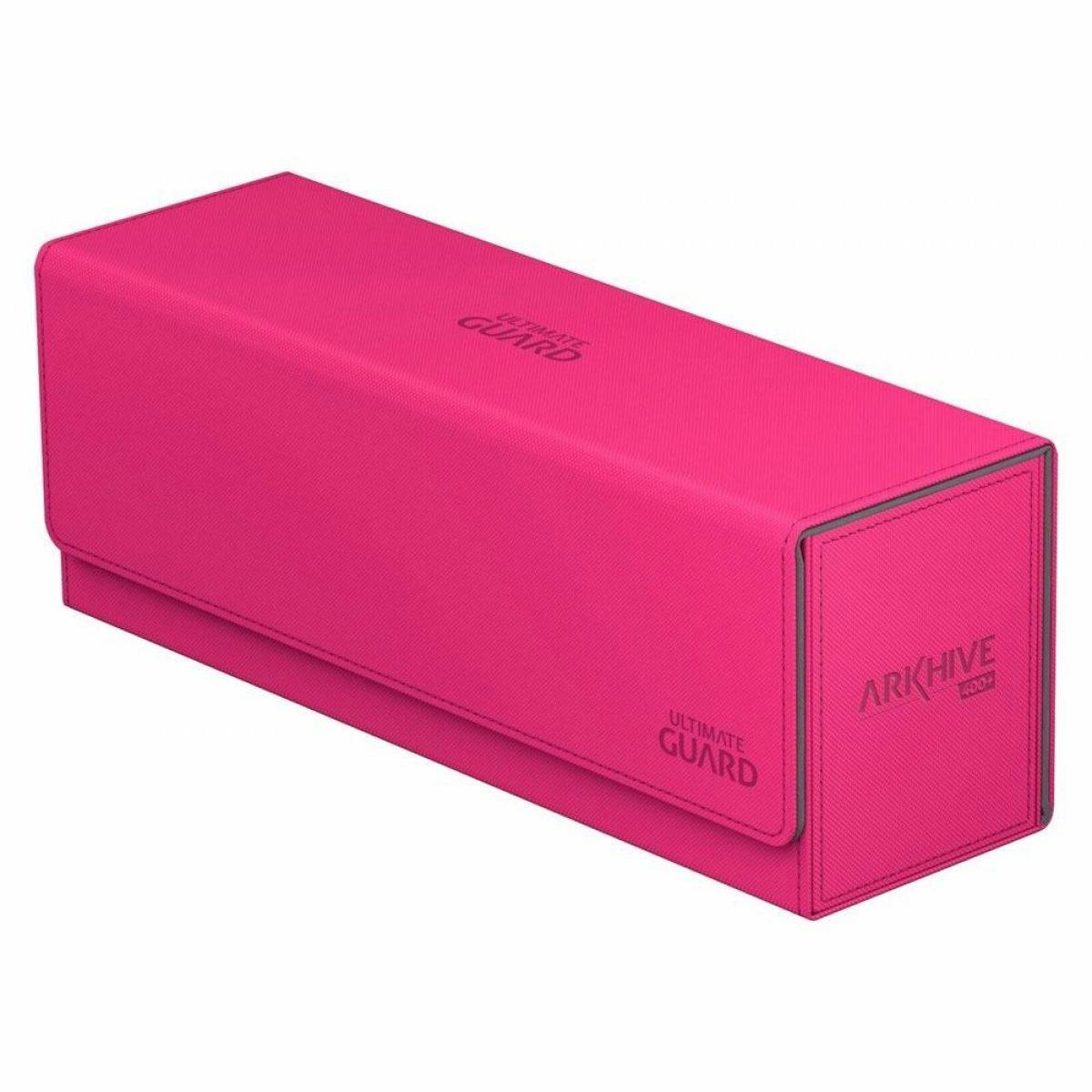 Ultimate Guard - Arkhive Flip Case 400+ Standard Size Xenoskin Pink - Good Games