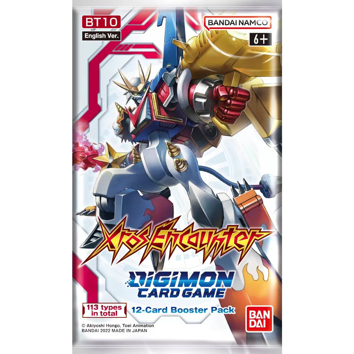Digimon Card Game - Series 10 Xros BT10 Booster Pack