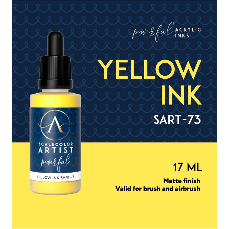 Scale 75 Scalecolor Artist Yellow Ink 20ml - Good Games