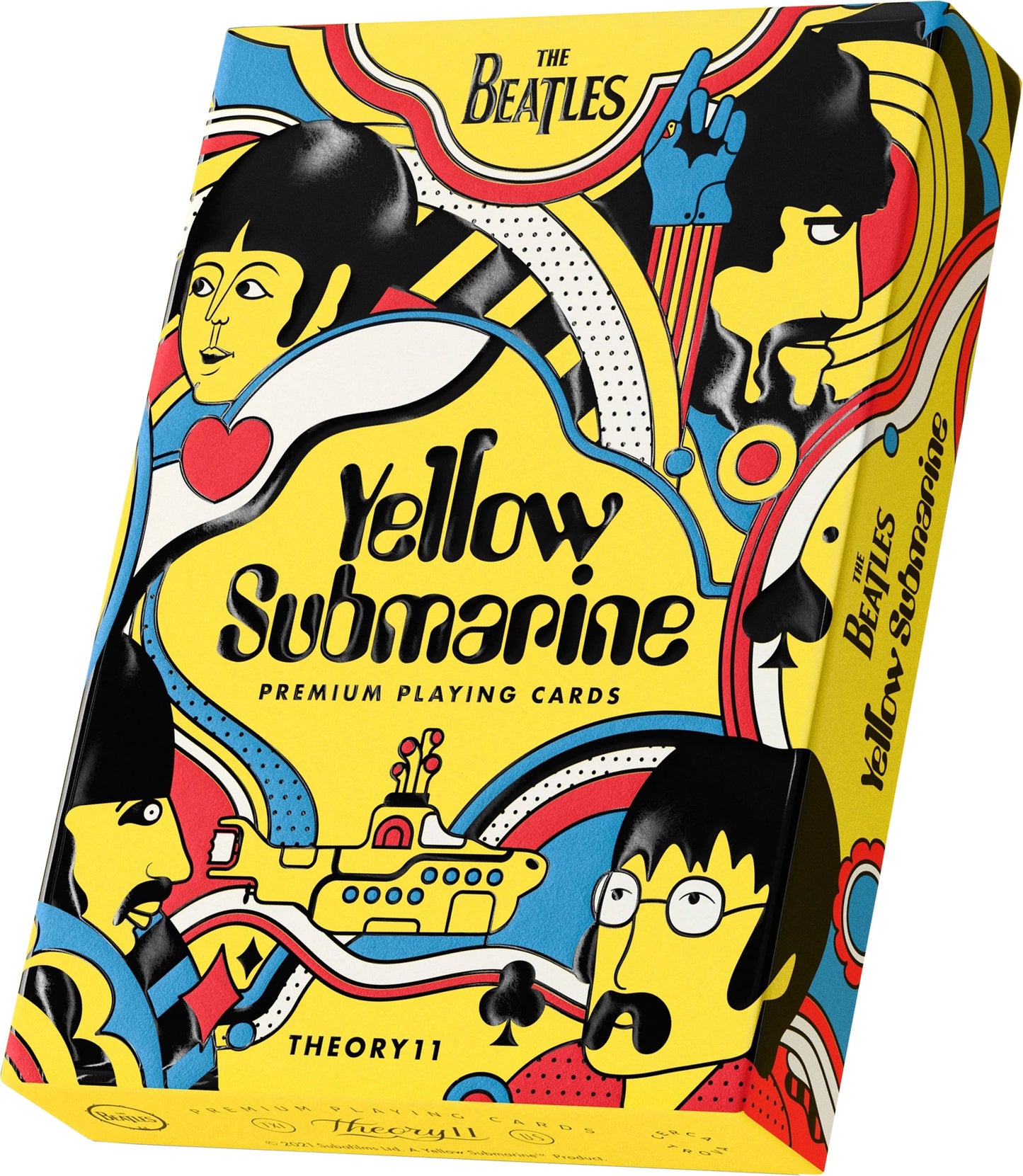 Theory 11 Yellow Submarine Playing Cards - Good Games