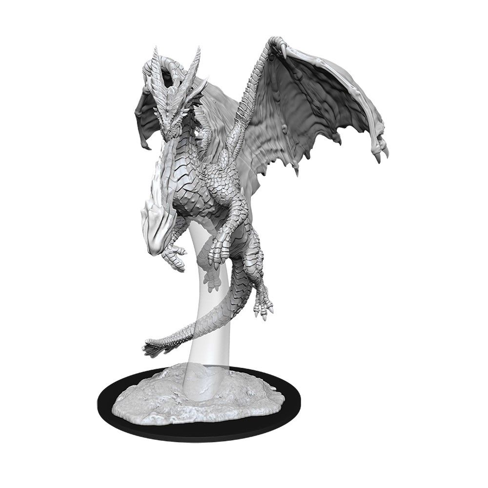 Dungeons & Dragons - Nolzurs Marvelous Unpainted Miniatures Young Red Dragon - Good Games