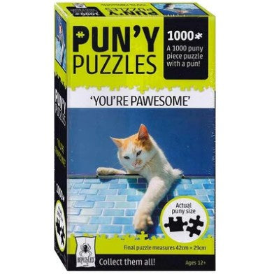 Puny Puzzles Youre Pawesome 18 Piece Jigsaw - Good Games