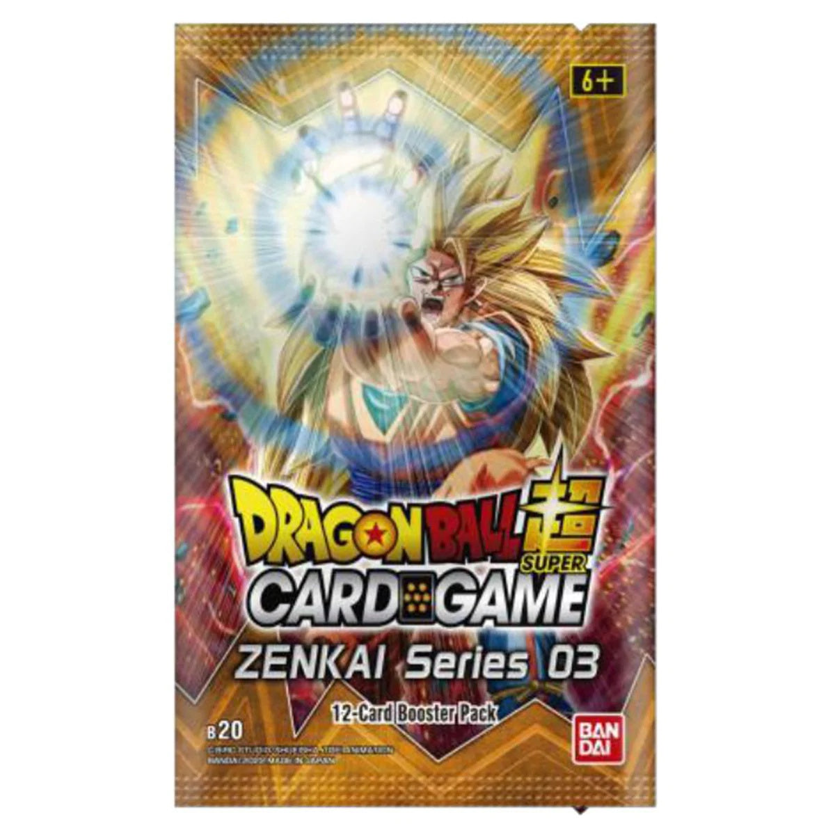 Dragon Ball Super Card Game - Zenkai Series Set 03 Power Absorbed Booster Pack - (B20)