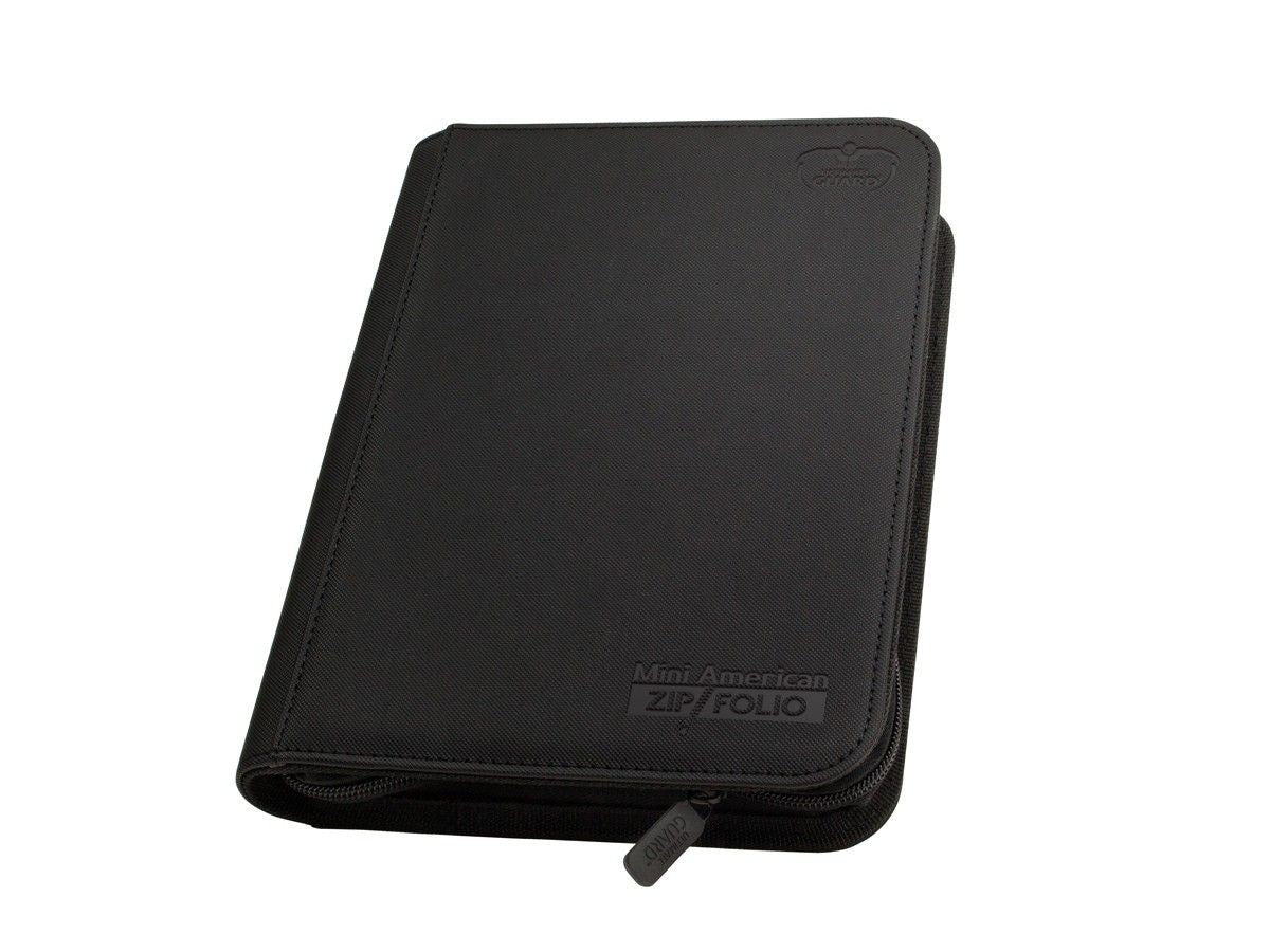 Ultimate Guard Mini American 9-Pocket Zipfolio Xenoskin Black - Good Games